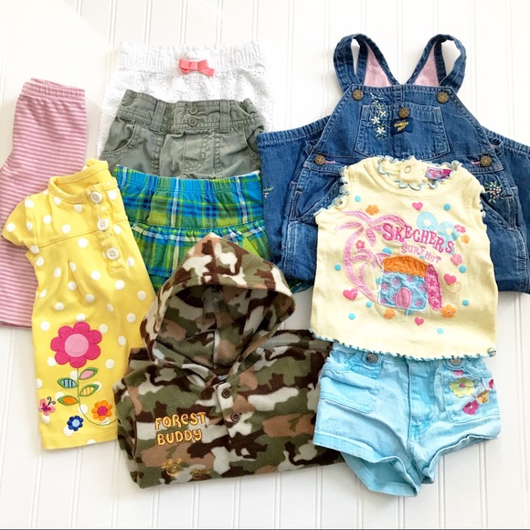 OshKosh B'gosh Other - Bundle of 9 Baby Girls Clothes Size 12 months